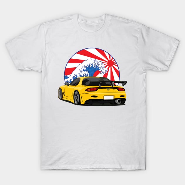 mazda rx7 T-Shirt by artoriaa